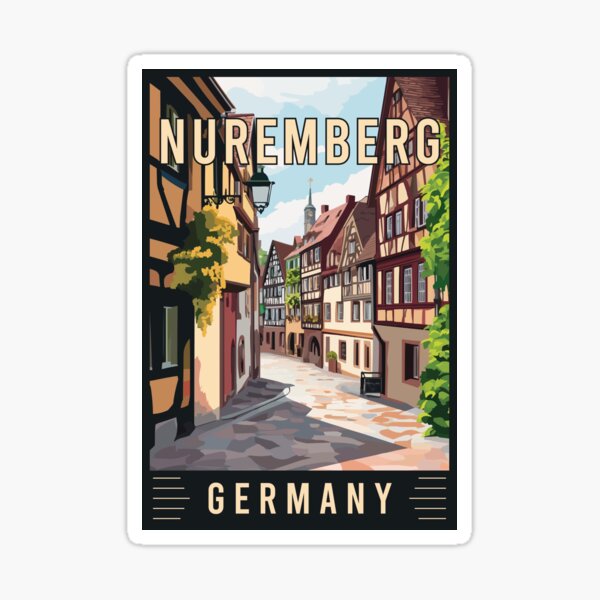 Artikel-Vorschau von Erleben Sie das atemberaubende historische Juwel Nürnberg in Deutschland - Travel Art, designt und verkauft von turtlestart.