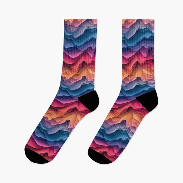 Item preview, Cute Colorfull Abstract Waves Art designed and sold by NTGUILTY.