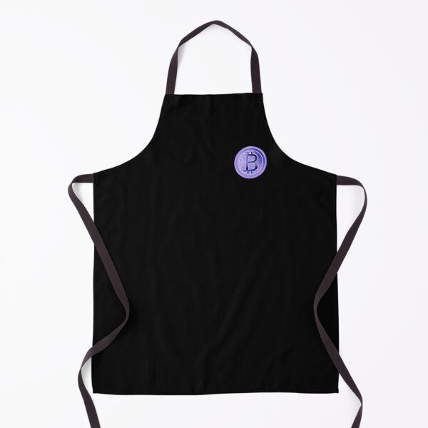 Item preview, Bitcoin symbol, silhouette art, Bitcoin money symbol, Bitcoin sign in purple with white stars designed and sold by katecheerycake.