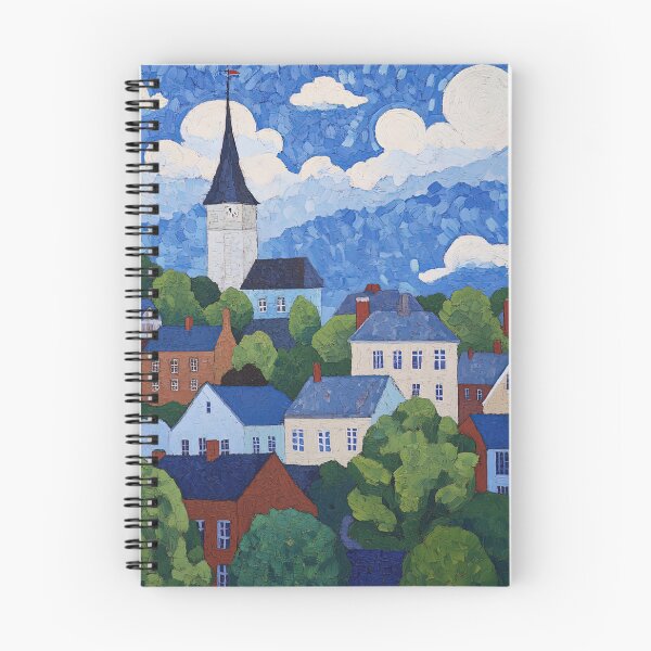Item preview, Fredericton | Post-impressionist painting style designed and sold by ComicsFactory.