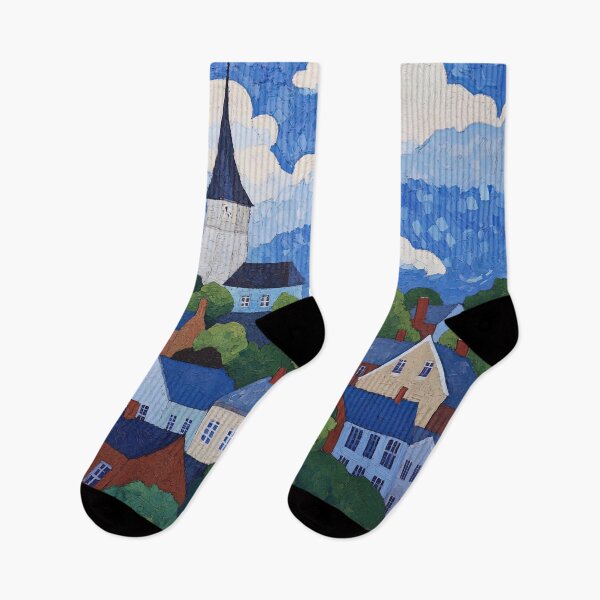 Item preview, Fredericton | Post-impressionist painting style designed and sold by ComicsFactory.
