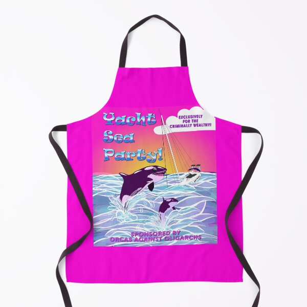 Item preview, Yacht Sea Party! Sponsored by Orcas Against Oligarchs designed and sold by Uniq1.Arts.