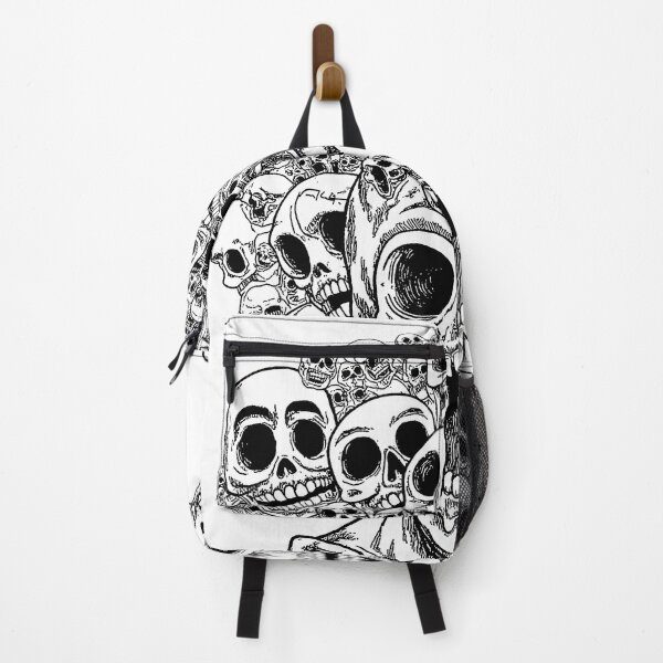 Item preview, Crazy cute funny faces and skulls in japan style manga anime ink drawing designed and sold by VonKalt.