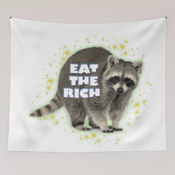 Item preview, Cómete al mapache rico designed and sold by OriginalBeerCat.