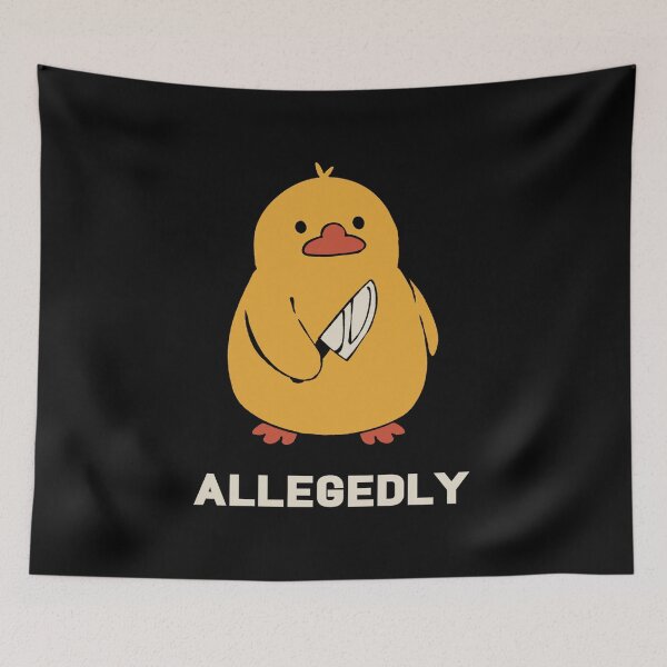 Item preview, Allegedly Violence Duck by Tobe Fonseca designed and sold by Tobe Fonseca®.