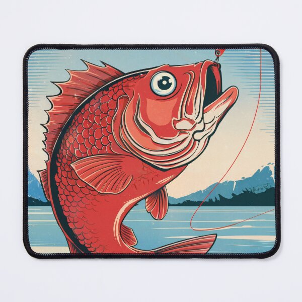 Item preview, El Pescado (The Fish) Lotería Card 50 designed and sold by matteflor.