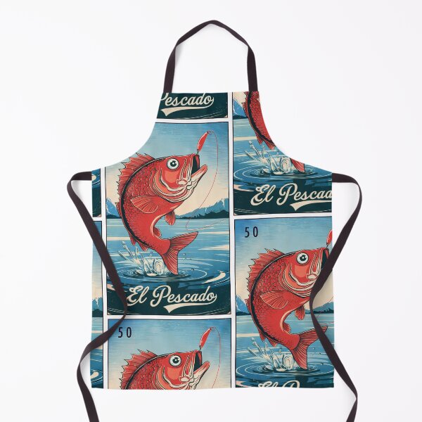 Item preview, El Pescado (The Fish) Lotería Card 50 designed and sold by matteflor.
