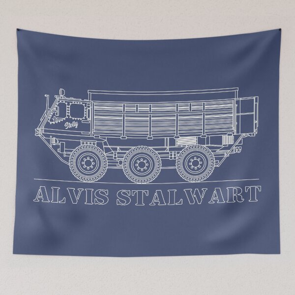 Item preview, Alvis Stalwart British Amphibious Military Truck Blueprints designed and sold by MilitaryMart.