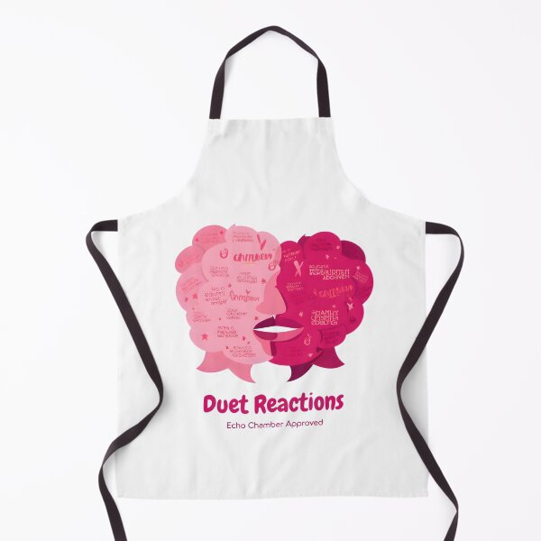 Item preview, Duet Reactions: Echo Chamber Approved" - Vibrant Pink Speech Bubble Face Design designed and sold by AnnDesignStudio.