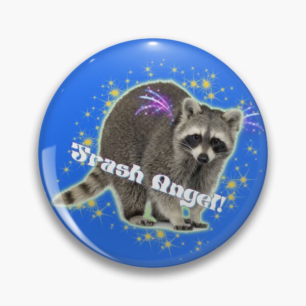 Item preview, Trash Angel Raccoon designed and sold by OriginalBeerCat.