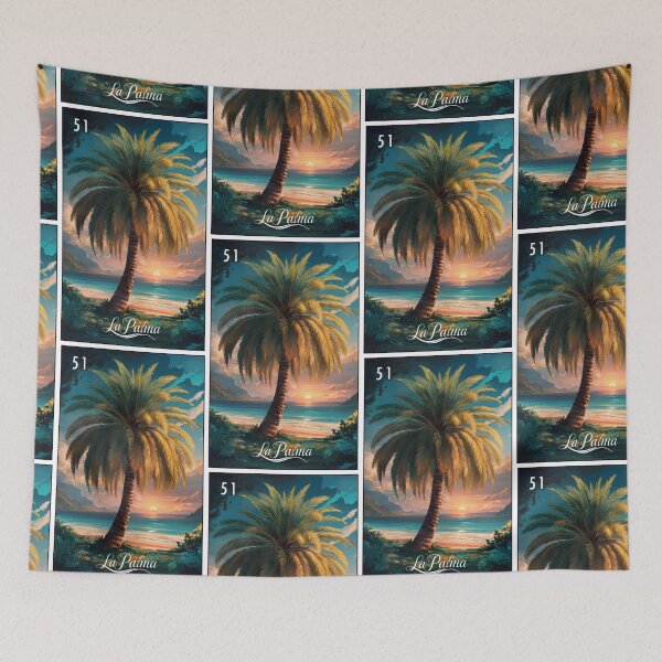Item preview, La Palma (The Palm Tree) Loteria Card 51  designed and sold by matteflor.