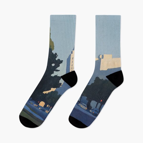 Item preview, Fresno | Post-impressionist painting style designed and sold by ComicsFactory.