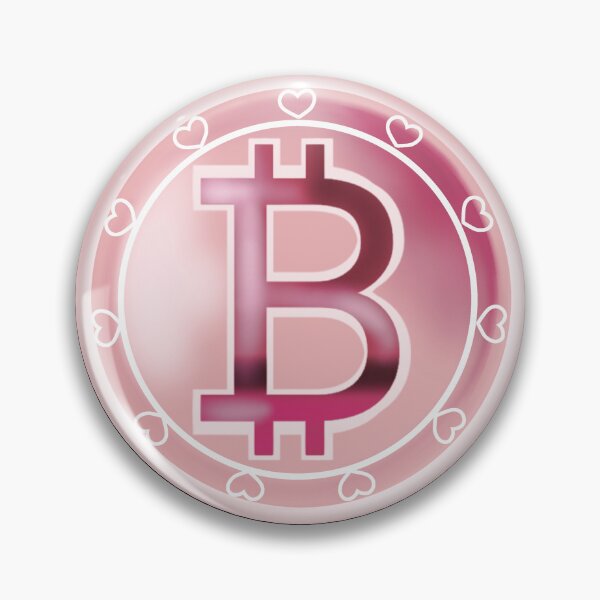 Item preview, Bitcoin symbol, silhouette art, Bitcoin money symbol, Bitcoin sign in pink designed and sold by katecheerycake.