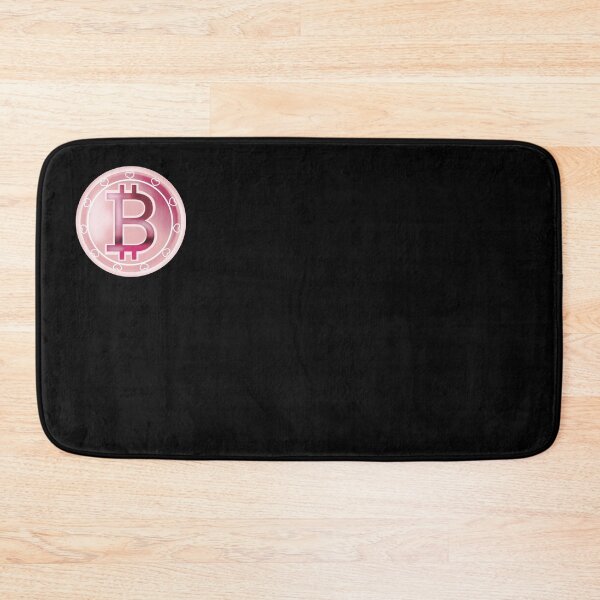 Item preview, Bitcoin symbol, silhouette art, Bitcoin money symbol, Bitcoin sign in pink designed and sold by katecheerycake.