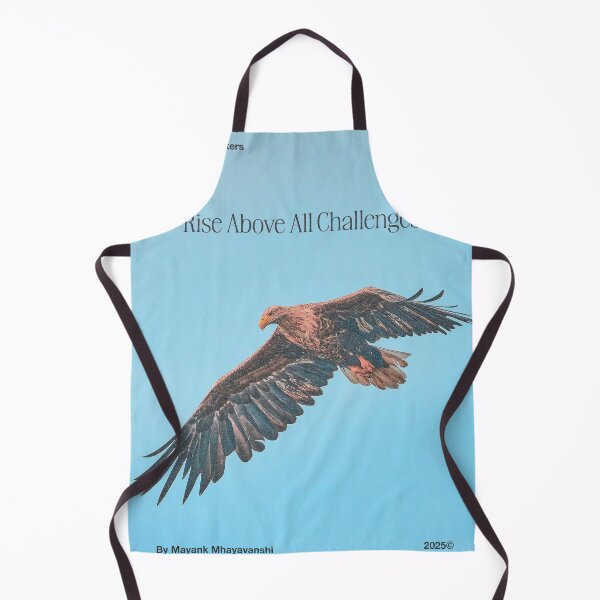 Item preview, Inspirational Eagle Print | Mentality Monsters #002: “Rise Above All Challenges” Tags designed and sold by Mayank Mahyavanshi.