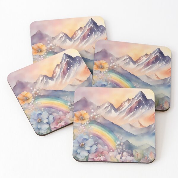 Item preview, Rainbow Mountain Paradise designed and sold by CalmnessbyChoice.