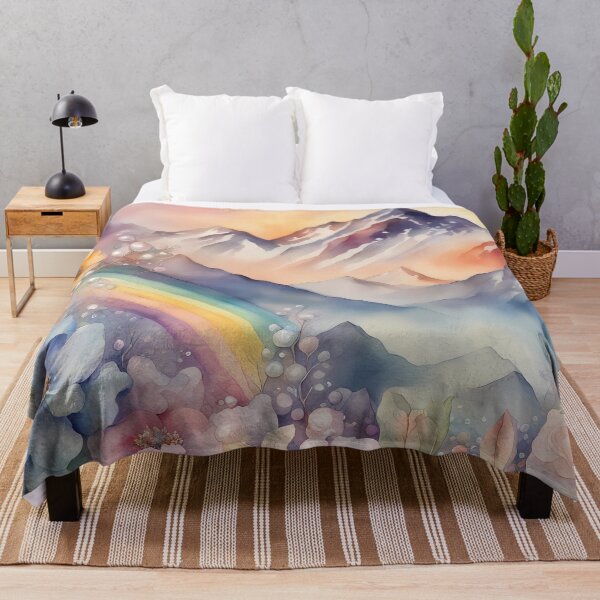 Item preview, Rainbow Mountain Paradise designed and sold by CalmnessbyChoice.
