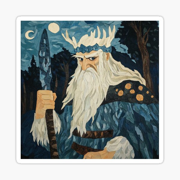 Item preview, Freyr | Post-impressionist painting style designed and sold by ComicsFactory.