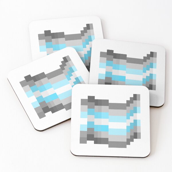 Item preview, Pixel Pride Flag Demiboy designed and sold by HarveyHandcraftsandDesigns.