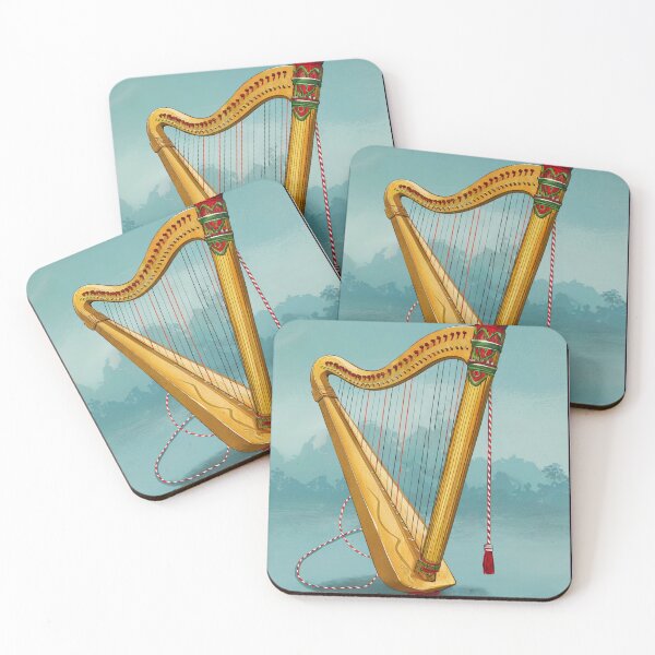 Item preview, El Arpa (The Harp) Lotería Card 53 designed and sold by matteflor.