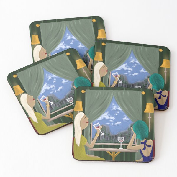 Item preview, Vacation riding on the train through Europe  designed and sold by katerosestudios.