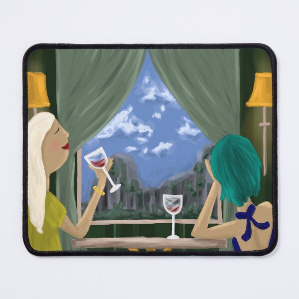 Item preview, Vacation riding on the train through Europe designed and sold by katerosestudios.