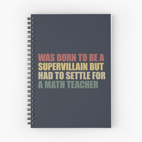 Item preview, Supervillain Dreams Math Teacher Reality designed and sold by SweetLog.
