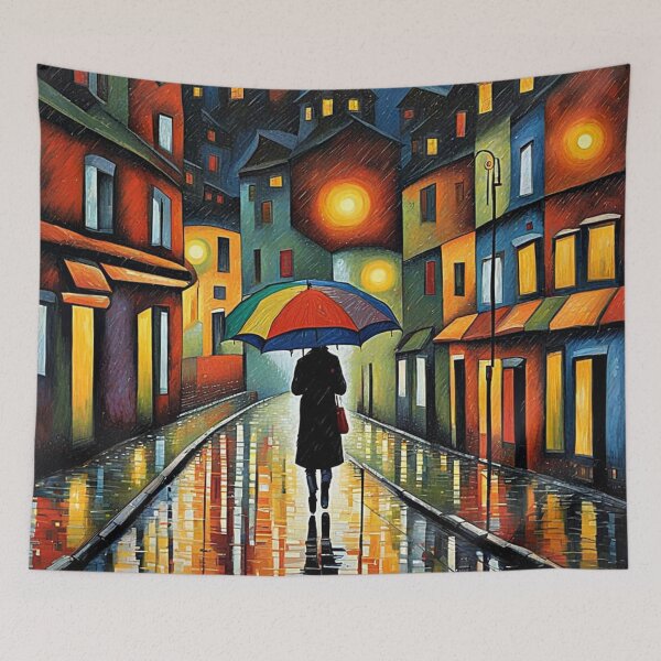 Item preview, Lady with Umbrella 1 designed and sold by George Hutton Hunter.