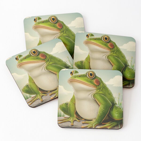 Item preview, La Rana (The Frog) Lotería Card 54 designed and sold by matteflor.
