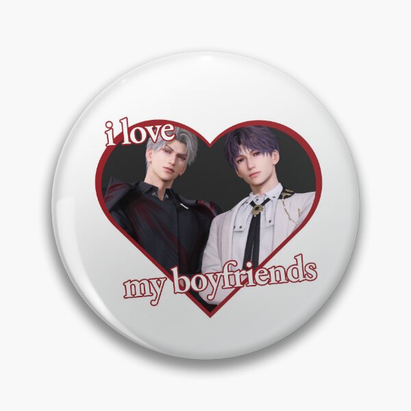 Item preview, Love & Deepspace | Sylus and Rafayel | Otome Game | LADS | Sylus Sticker | Rafayel Sticker | I Love My Boyfriend | Sylus Rafayel | Love and Deepspace designed and sold by matchaisu.