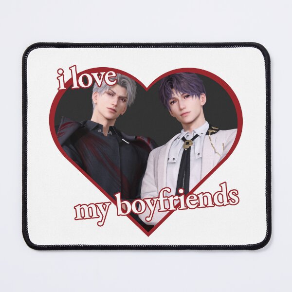 Item preview, Love & Deepspace | Sylus and Rafayel | Otome Game | LADS | Sylus Sticker | Rafayel Sticker | I Love My Boyfriend | Sylus Rafayel | Love and Deepspace designed and sold by matchaisu.