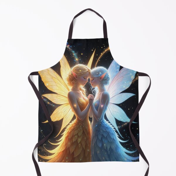 Item preview, Fairycore, Fairy Sisters Artwork T-Shirt, Whimsical Fairy Art Tee, Fantasy Art T-Shirt, Celestial Fairies Graphic Tee, Cute Fairy Apparel designed and sold by fenrirwulf68.