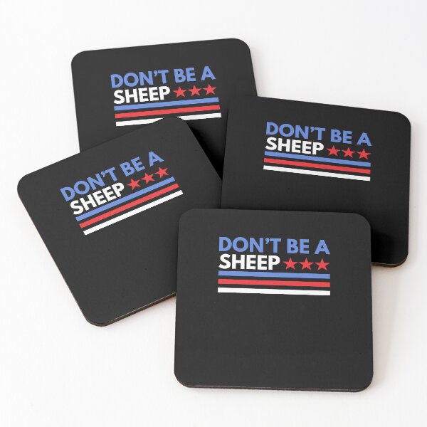 Item preview, Don't be a sheep funny election humor joke designed and sold by snowry.