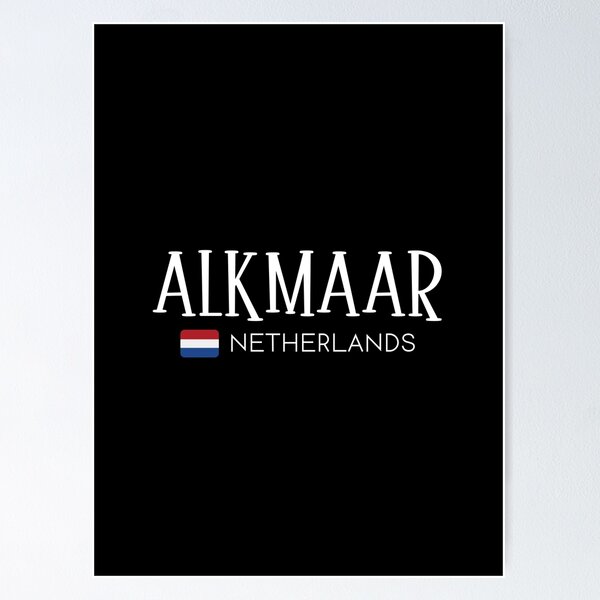 Aperçu de l'œuvre Alkmaar - Pays-Bas créée et vendue par StudioRedKoala.