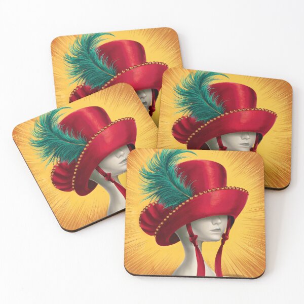 Item preview, El Tocado (Fascinator) Lotería Card 57 designed and sold by matteflor.