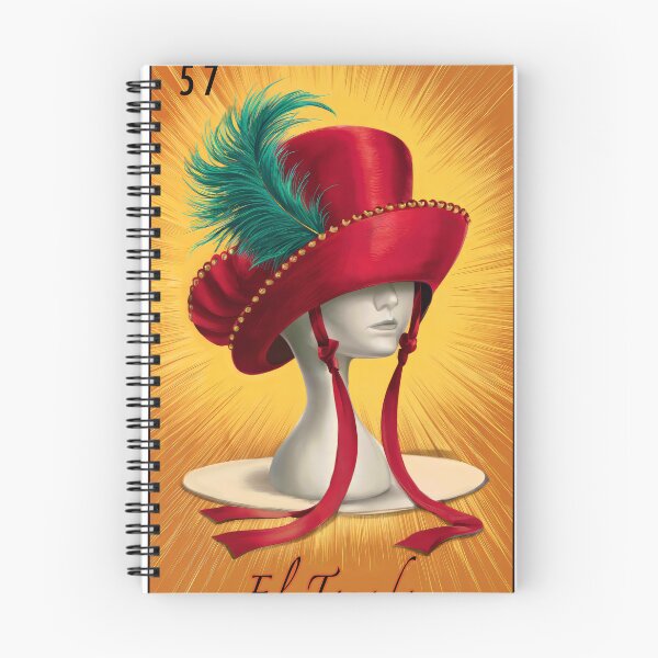 Item preview, El Tocado (Fascinator) Lotería Card 57 designed and sold by matteflor.