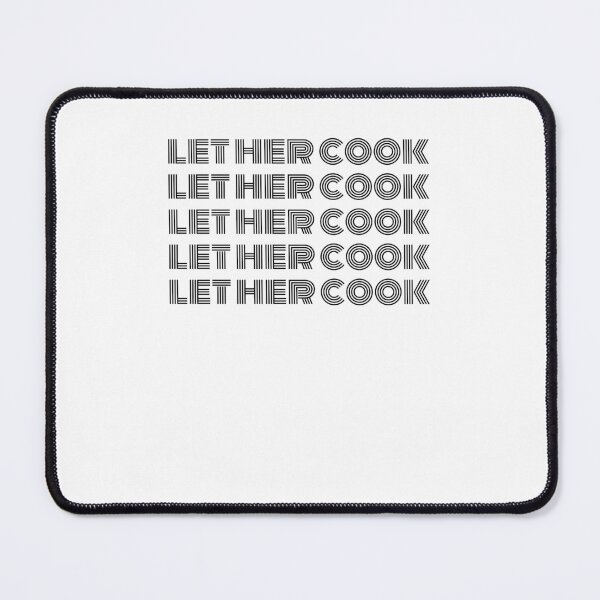 Item preview, Let her cook retro funny saying meme thanksgiving designed and sold by snowry.