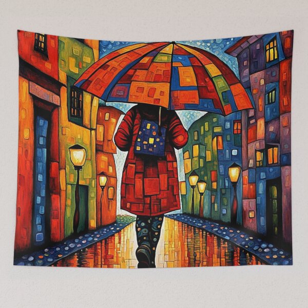 Item preview, Lady with Umbrella 2 designed and sold by George Hutton Hunter.
