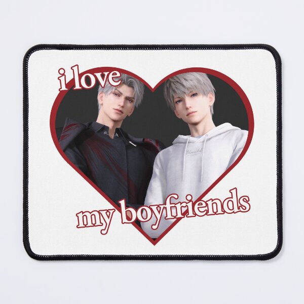 Item preview, Love & Deepspace | Sylus and Xavier | Otome Game | LADS | Sylus Sticker | Xavier Sticker | I Love My Boyfriend | Sylus Xavier | Love and Deepspace designed and sold by matchaisu.