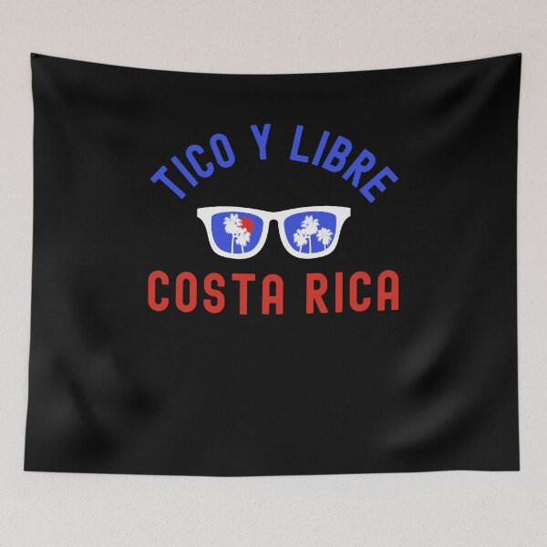 Item preview, Tico y Libre Costa Rica Independence day Costa Rican flag designed and sold by snowry.