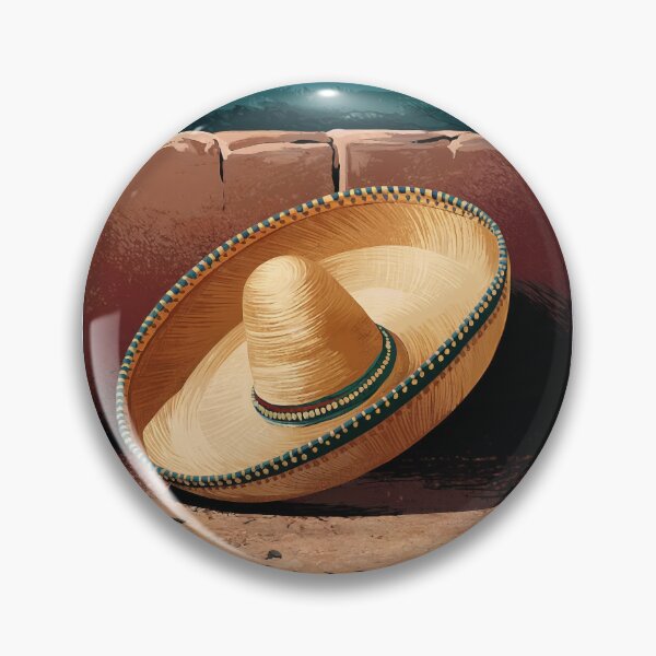 Item preview, El Sombrero (the hat) Lotería Card 56 designed and sold by matteflor.