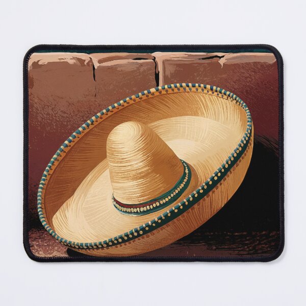 Item preview, El Sombrero (the hat) Lotería Card 56 designed and sold by matteflor.