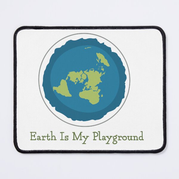 Item preview, Cosmic Playground (Flat Earth Edition) T Shirt and Stickers for Spiritual Earth Lovers designed and sold by Apotheosis by Irie Meraki.