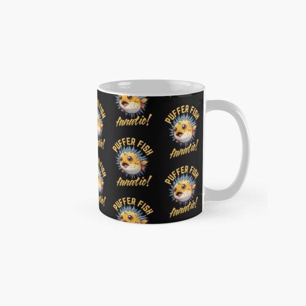 Item preview, Puffer Fish Fanatic! - Gold Text  designed and sold by SurfingLocales.