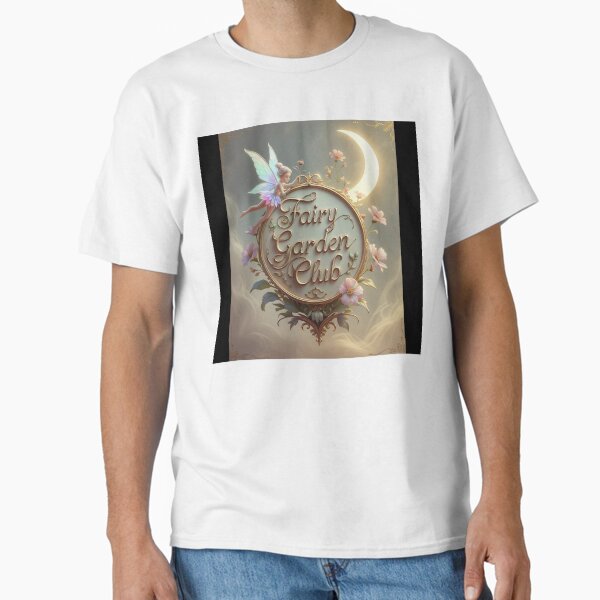 Item preview, Fairycore, Enchanting Fairy Garden Club Shirt, Whimsical Fairy Design TShirt, Unique Club Shirt, Magical Garden Tee, Artistic Nature Fairy Shirt designed and sold by fenrirwulf68.