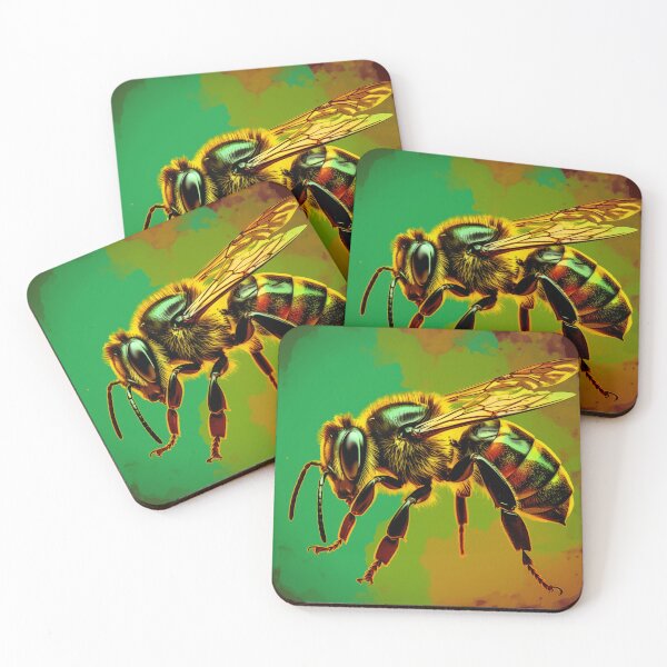 Item preview, HoneyBee Popart designed and sold by RedHandedOD.