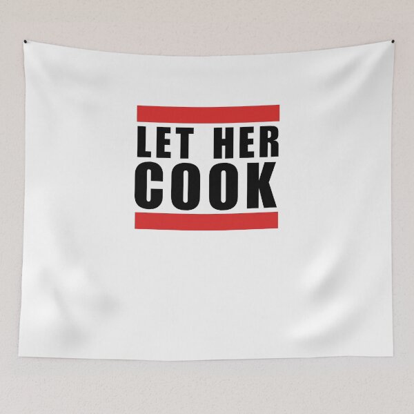 Item preview, Let her cook cool funny saying meme thanksgiving humor designed and sold by snowry.