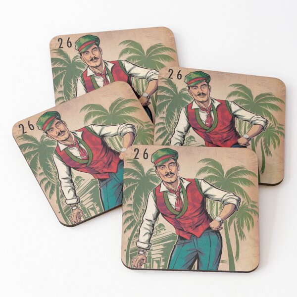 Item preview, El Cubano (The Cuban) Lotería Card 26 designed and sold by matteflor.