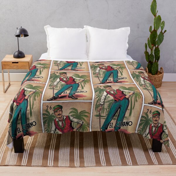 Item preview, El Cubano (The Cuban) Lotería Card 26 designed and sold by matteflor.