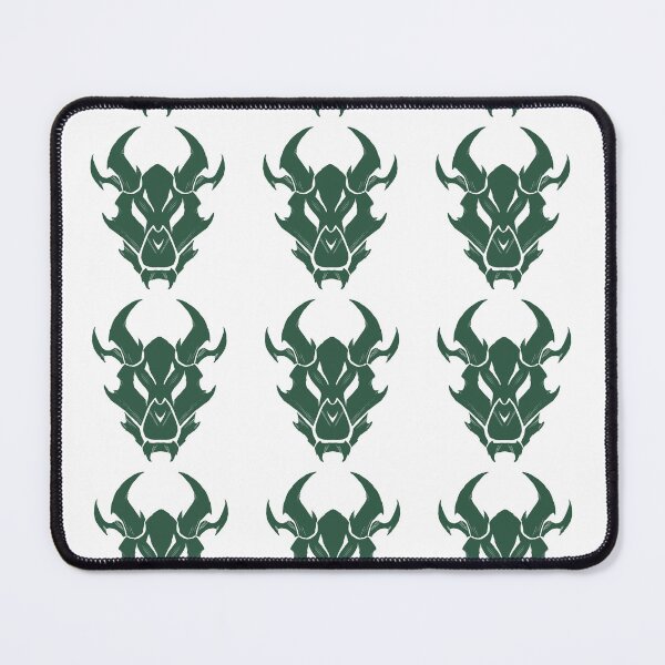 Item preview, Dragon face green designed and sold by Deadman7600.